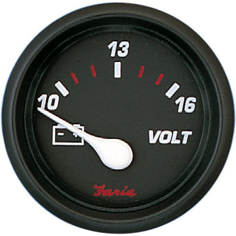 Professional Red 2 Voltmeter 1016Vdc