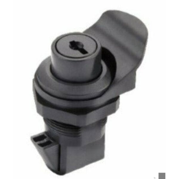 DOCK HARDWARE AND FASTENERS OE Replacement; Black; Plastic; 1 Inch Cut-Out