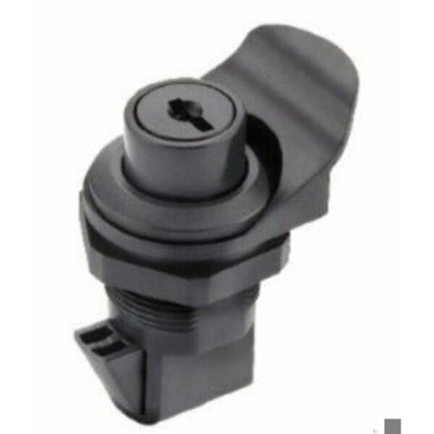 DOCK HARDWARE AND FASTENERS OE Replacement; Black; Plastic; 1 Inch Cut-Out