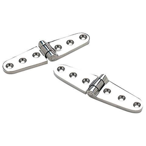 Stainless Steel Strap Hinges (1 Pair Per Pack)