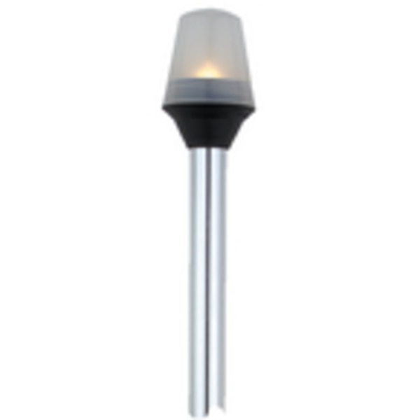 Attwood Frosted Globe All-Round Light; 2-Pin Locking Collar 54"
