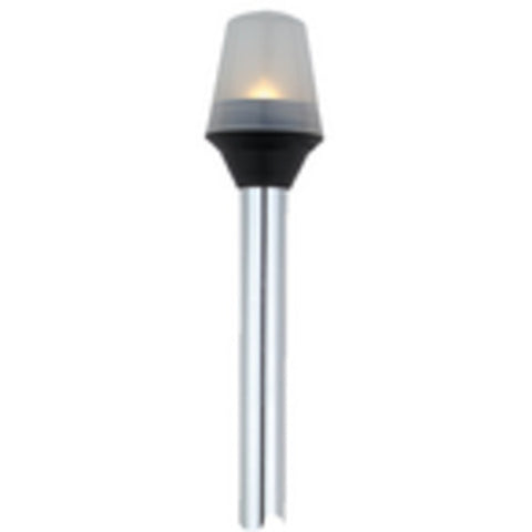 Attwood Frosted Globe All-Round Light; 2-Pin Locking Collar 54"