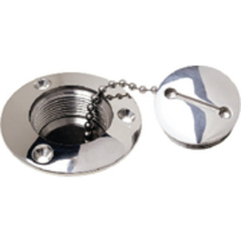 Attwood Deck Fill Replacement Cap For 66126; Stainless Steel