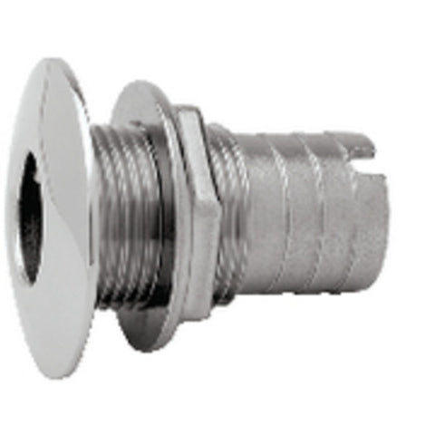 Attwood Thru Hull Stainless Steel 1" For Hose; Short