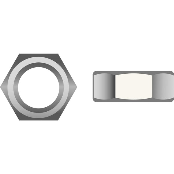 Hex Nut,  5/16-24