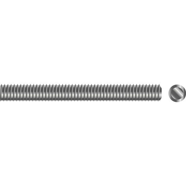 5/8"-11 x 3' Threaded Rod - Stainless