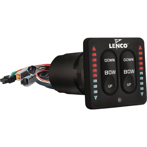 Lenco LED Indicator All-In-One Integrated Tactile Switch Kit for Single Actuator Systems