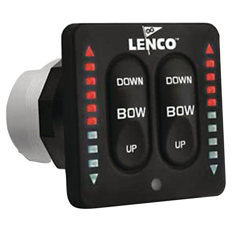 Lenco LED (Two-Piece) Switch Kit for Single Actuator Tabs
