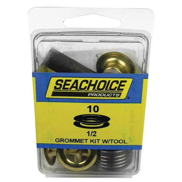 Grommet Kit With Tool10 Sets - 1/2" Grommets,  10 Pack