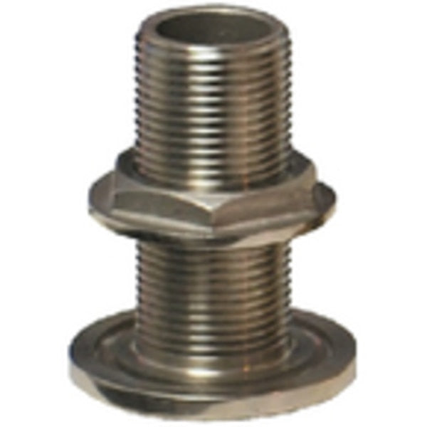 Stainless Steel Thru-Hull Fitting; 1"
