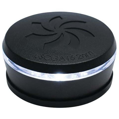 LED Waketower All-Round Navigation Light Black,  2.5" Dia x 1.2"