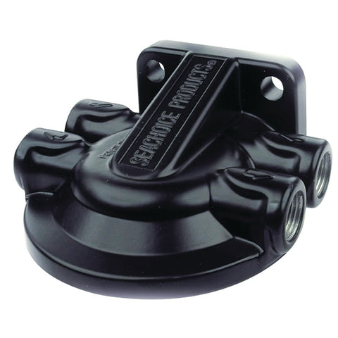 Fuel/Water Separating Filter Bracket Aluminum,  Black Powder Coated