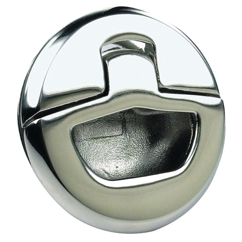 Non-Locking Grand Slam Latch,  Mini Round,  1-3/8",  316 SS