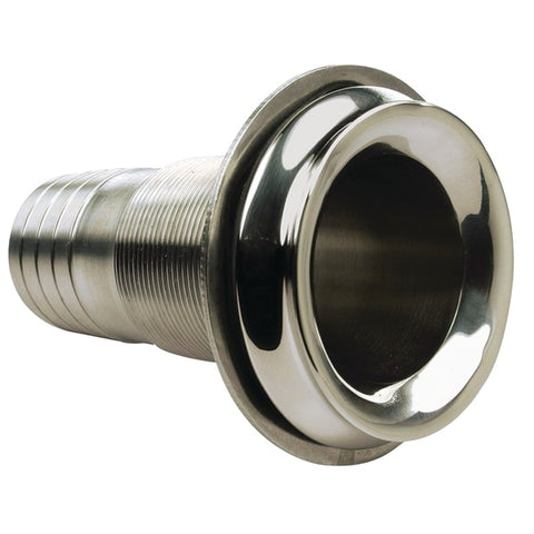 Mega-Flow Dripless 316 Stainless Thru Hull,  1-1/2"