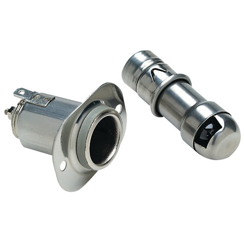 Chartlight/Cigarette Lighter 12V,  Stainless Steel