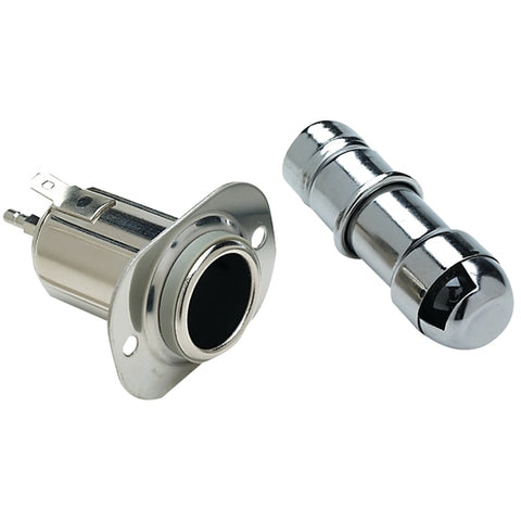 Chartlight/Cigarette Lighter 12V,  Chrome Plated