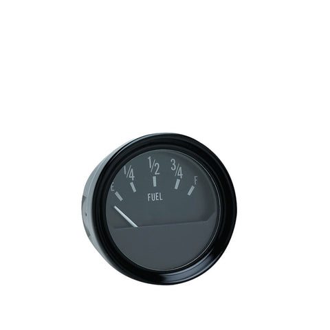 Fuel Gauge,  Black Bezel