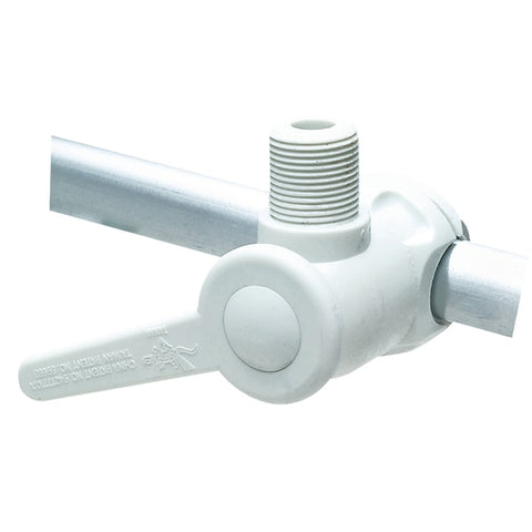 Nylon Antenna Rail Mount - White