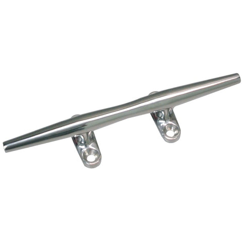 Stainless Steel Hollow Base Cleat,  8" L x 1-1/2" H