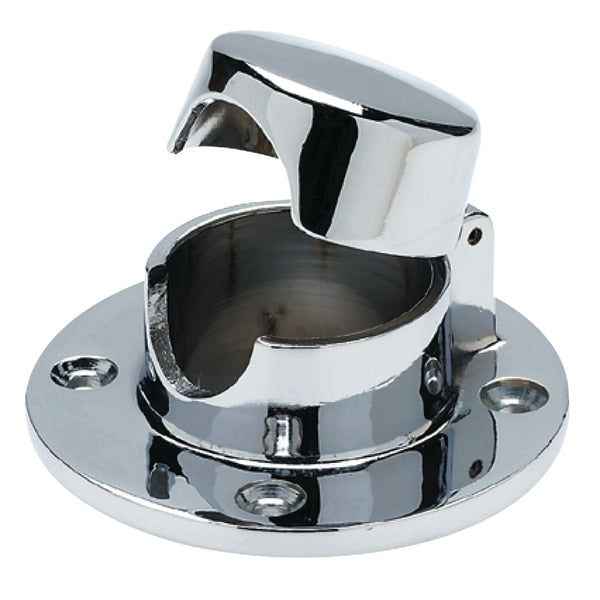 Chrome Plated Brass Hinged Rope Deck Pipe