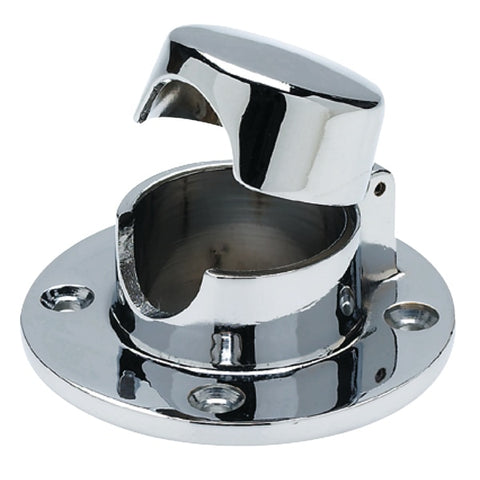 Chrome Plated Brass Hinged Rope Deck Pipe