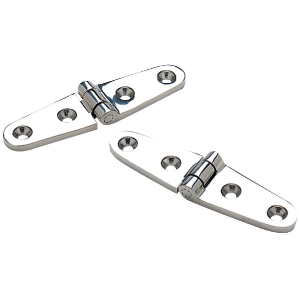 Stainless Steel Strap Hinges (1 Pair Per Pack)