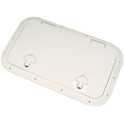 Molded 10X20 Inspection Hatch,  Off-White