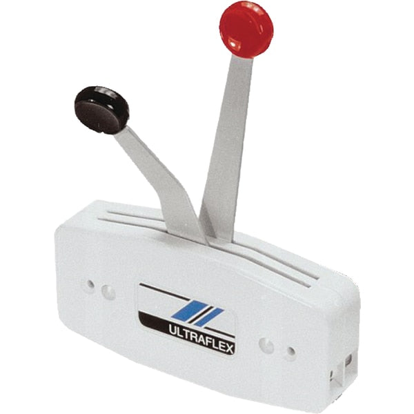 Single Function Dual Lever Side Mount Control,  White