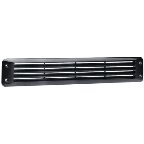 Attwood Louvered Vent Flush Mount-Black