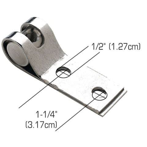 SS Lifting Eye Adapter Plate, Use w/30231 & 30241,  Fits 1-1/4" ID Eyes