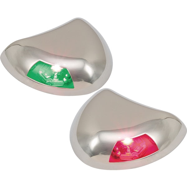 Horizontal Mount LED Side Lights,  Pair