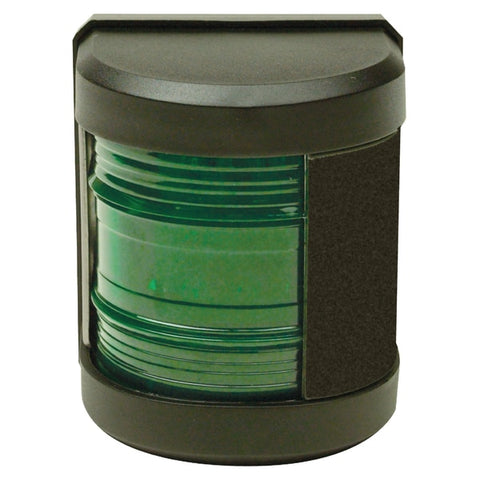 Green LED Classic Side Light With Stainless Steel Flange