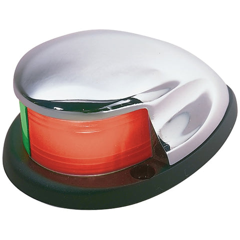 Horiznl Mnt SS Streamline Bi-Color Bow Light 3-1/4" Lx2-5/16"Wx1-5/8"H