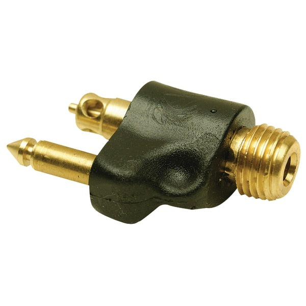 Fuel Connector, Mercury/Mariner,  Hi-Impct Nyln Male Tank Fit.1/4" NPT