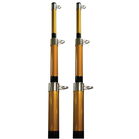 Telescoping Outrigger Pole-15' Black (Sold as Pair)