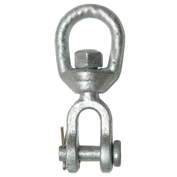 Jaw & Eye Swivel-Hot Dip Galvanized-5/8,  5, 200 lbs. Working Load