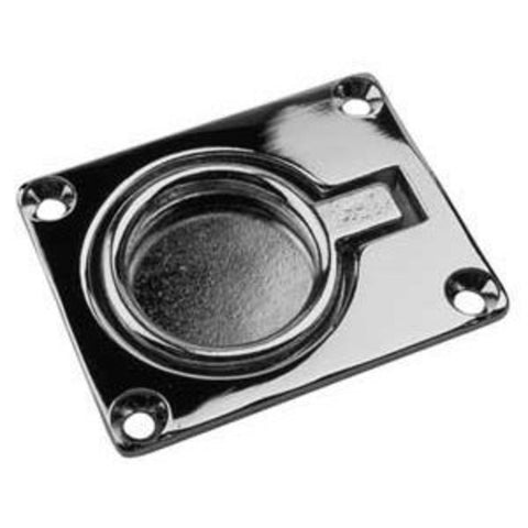 Chrome Brass Ring Pull(Small),  #222400-1