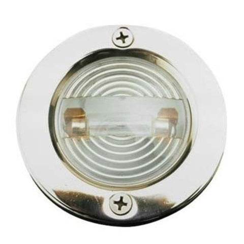 A Stainless Transom Light-Roun,  #400135-1