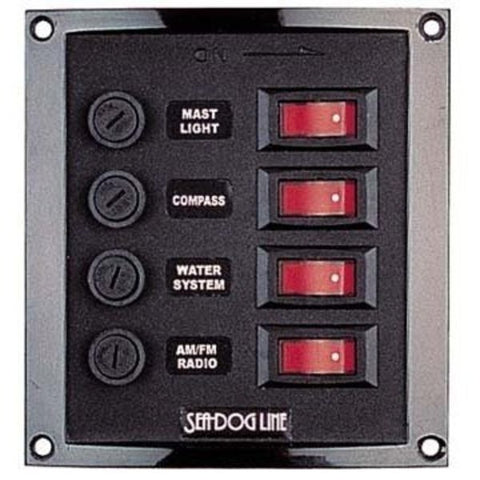 Nylon Switch Panel  Vertical,  #424010-1