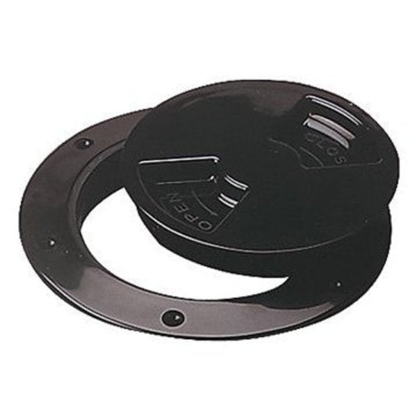 Plate-4  Deck Blk Qrtr Turn,  #336145-1