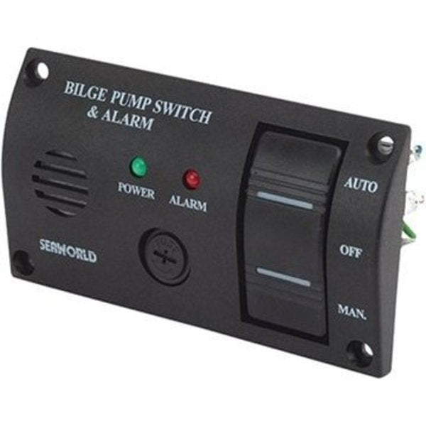 Panel-Bilge Switch W/Alarm,  #423035-1