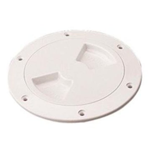 Plate-Deck 6" White Smooth