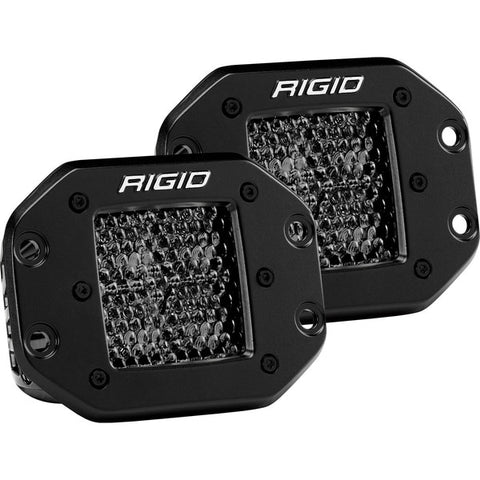 D-SERIES PRO SPOT DIFFUSED MIDNIGHT FLUSH MOUNT | PAIR