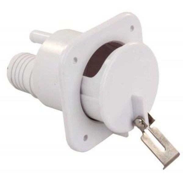 LOCKABLE SLIDE-OUT GRAVITY WATER FILL,  POLAR WHITE