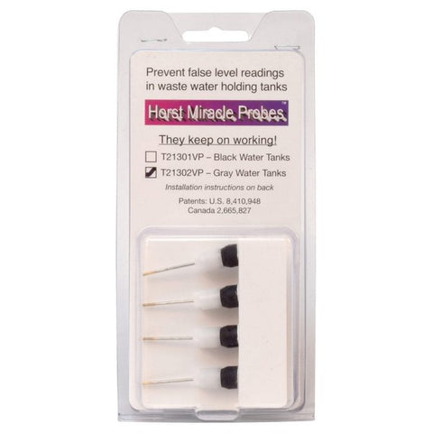 HORST MIRACLE PROBES,  FOR GRAY WATER TANKS,  4 PER CARD