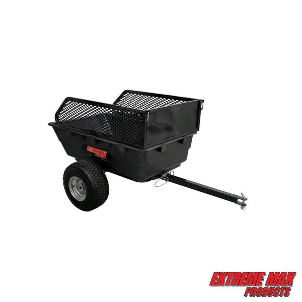Extreme Max 5600.3259 Pro-Series 1500 lbs. Off-Road Utility Trailer ATVs UTVs Lawn & Garden Tractors