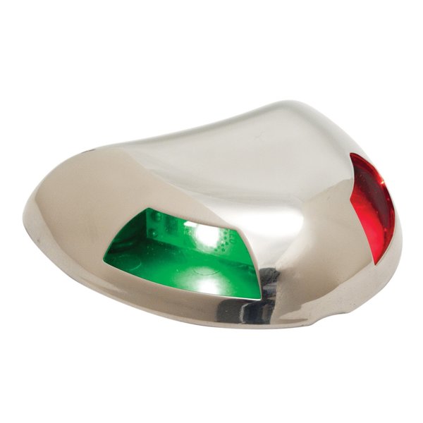Perko 0615DP2STS LED Stealth II Series Horizontal Mount Bi-Color Light - Stainless Steel Finish