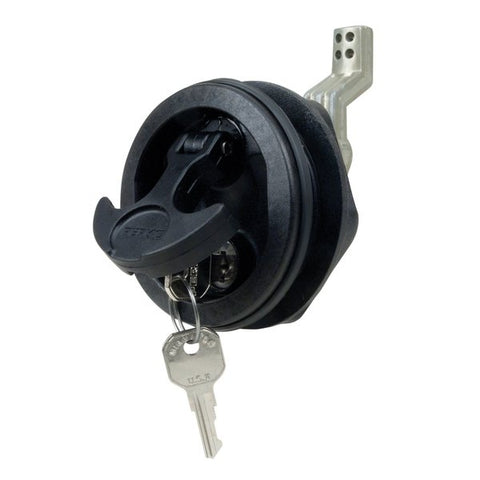 1091DP4BLK  Locking Latch 1/8" 3/4" /Carpeted Surface Fits 2-1/2" Hole-1/2" 3"