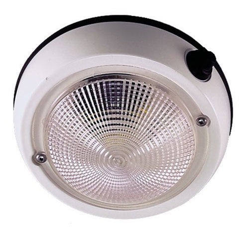 Perko 1253DP2WHT Exterior Surface Mount Dome Light - 5