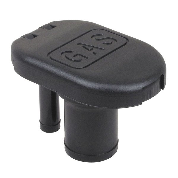 Perko 1319DPGWHT Polymer Vented Straight Neck Gas Fill for 1.5" Hose - White